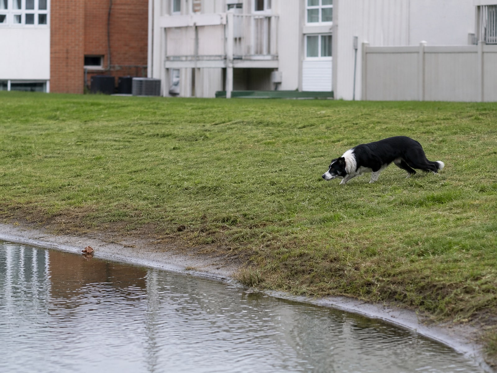 Maintained ground in Hartford, CT holding clear of Canada geese after repeat visits